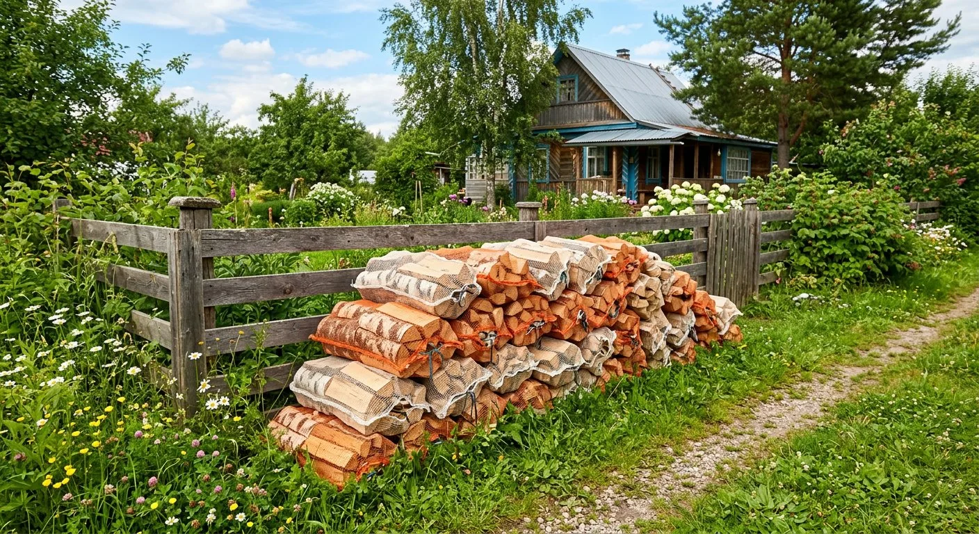 Дрова для дачи в Белых Столбах